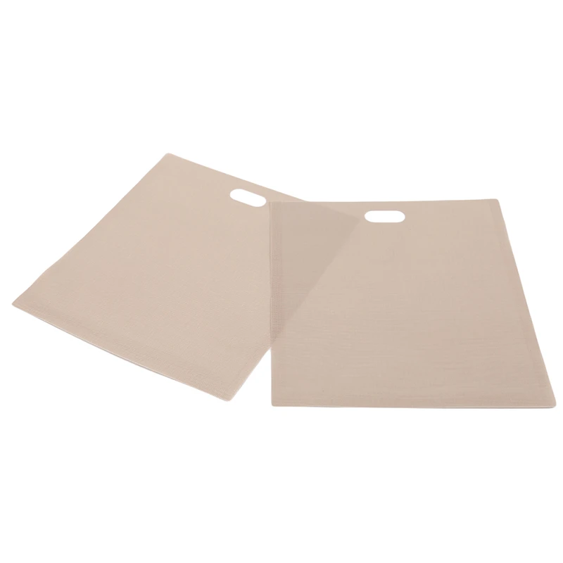 Non-Stick Teflon Toaster Bags, Reusable, Heat Resistant, Microwave BBQ Bag For Grilled Cheese Sandwiches, 10Pcs - Large - Image 2