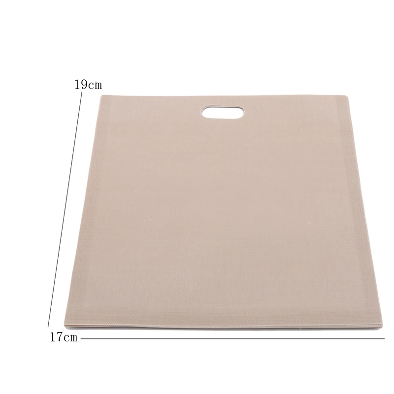 Non-Stick Teflon Toaster Bags, Reusable, Heat Resistant, Microwave BBQ Bag For Grilled Cheese Sandwiches, 10Pcs - Large - Image 4