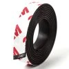 25m/roll 10mm Wide * 1 Mm Thick Self Adhesive Flexible Soft Magnetic Strip Rubber Magnet Tape