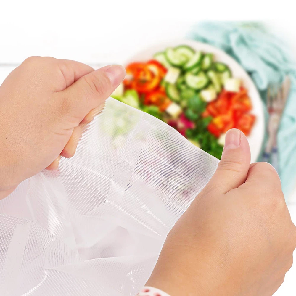 ABOX Vacuum Sealer Bag With Roll 11" X 197" Perfect For Store Fresh Or Frozen Food & Sous Vide Cooking - Image 3