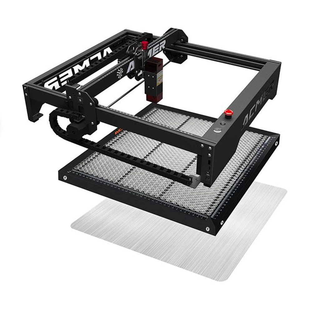 ACMER-E10 440mm*440mm Aluminum Laser Bed - Image 4