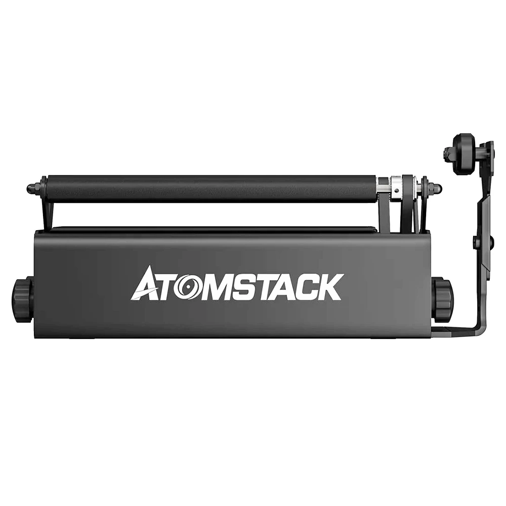 ATOMSTACK R3 Pro Rotary Roller, Separable Support Module And Extension Towers, 360 Degree Rotating, Engrave On Irregular Cylinders - Image 2