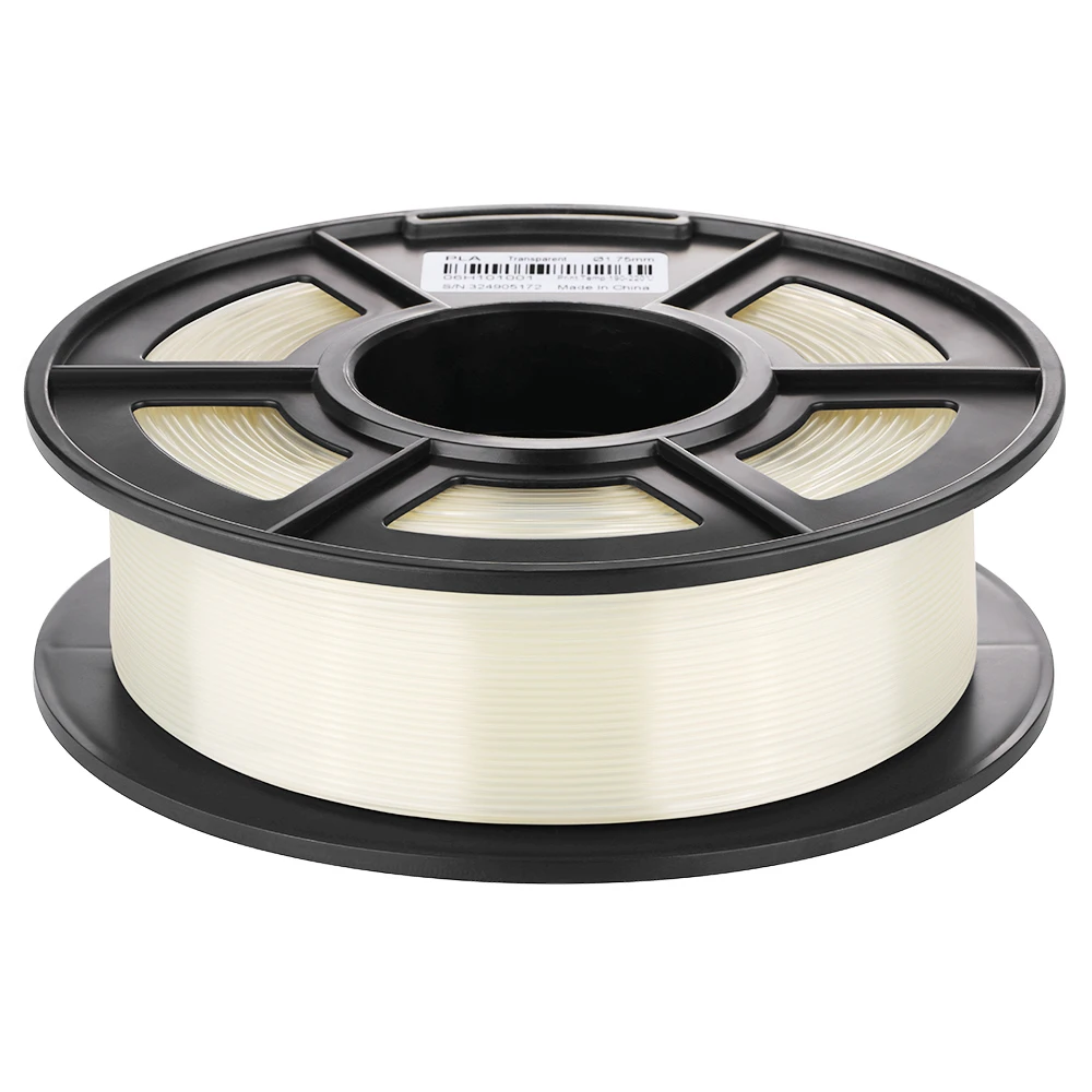 Anycubic PLA 3D Printer Filament 1.75mm Dimensional Accuracy +/- 0.02mm 1KG Spool(2.2 Lbs) - Transparent - Image 2