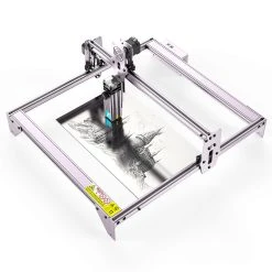 ATOMSTACK A5 PRO+ 5.5-6W Laser Engraver Cutter, Compressed Spot, Cuts 12mm Arcylic 15mm Wood, One Key Shutdown, 410*400mm