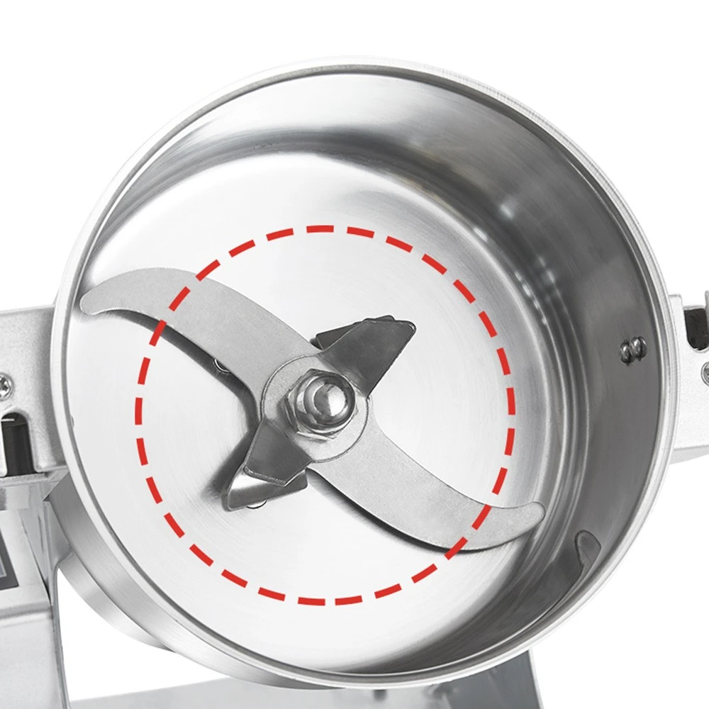 BioloMix 800g Electric Grain Grinder Mill, Spices Cereals Coffee Grinding Machine, 2500W Power, Stainless Steel Material - Image 5