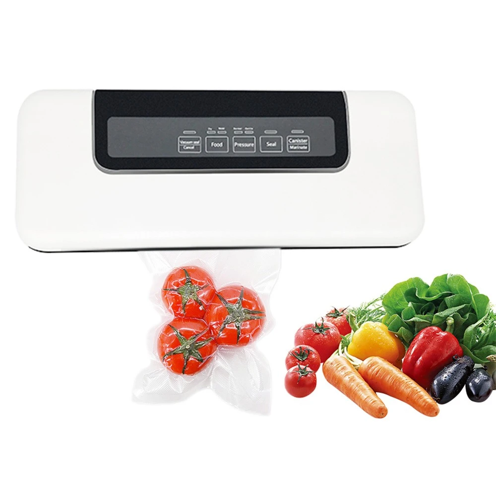 BioloMix W300 Vacuum Sealer, Automatic Food Saver Machine, Dry & Wet Mode For Sous Vide, 10 Vacuum Sealing Bags - Image 2