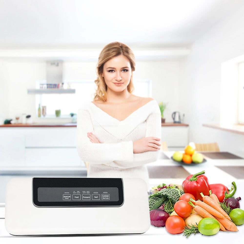 BioloMix W300 Vacuum Sealer, Automatic Food Saver Machine, Dry & Wet Mode For Sous Vide, 10 Vacuum Sealing Bags - Image 4