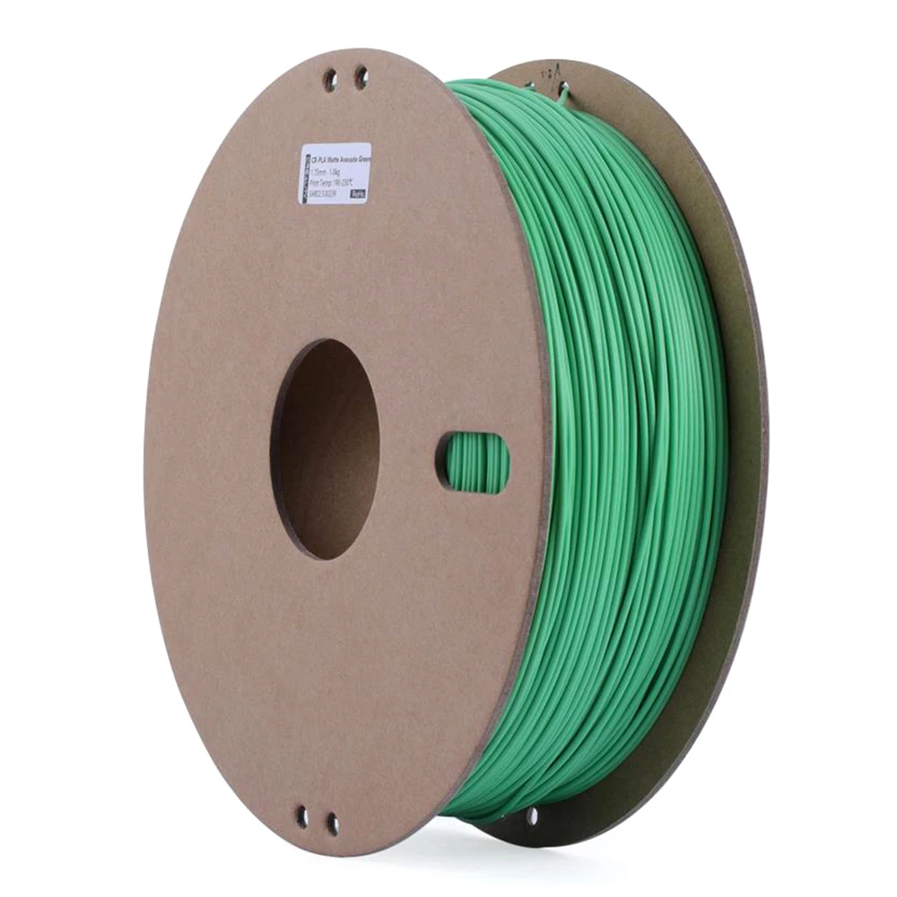 Creality CR 1.75mm Matte PLA 3D Printing Filament 1KG Avocado Green - Image 4