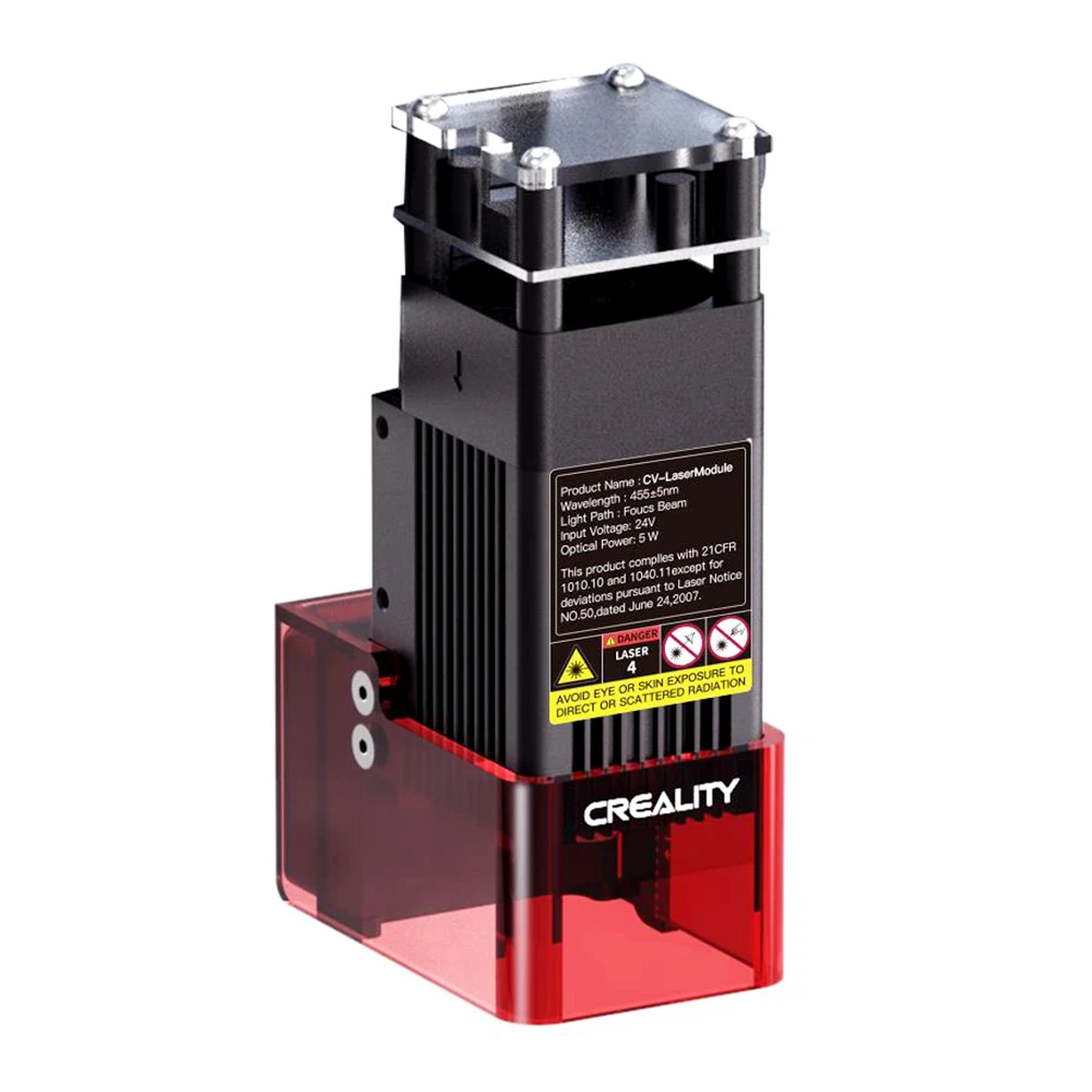 Creality Ender-3 S1 Series 24V 5W Laser Module, Precise Focusing, Soot Absorption - Image 5