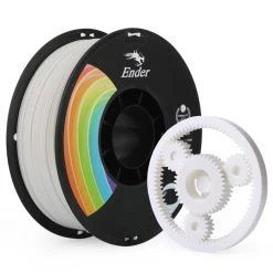 Creality Ender-PLA+ 1.75mm 3D Printing Filament, 40-100mm/s Printing Speed, 1kg - White