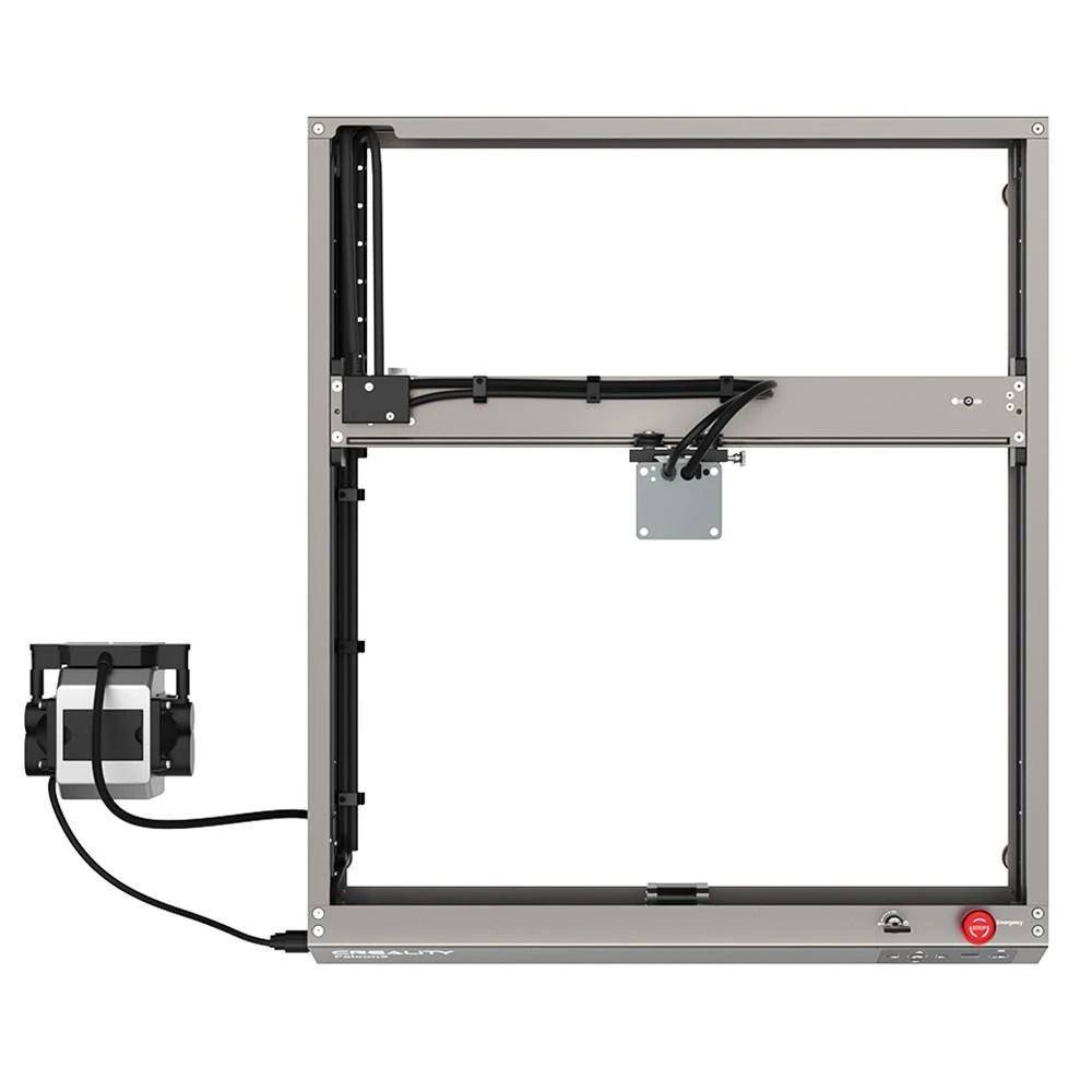 Creality Falcon2 22W Laser Engraver Cutter, Pre-assembled, Integrated Air Assist, 0.1mm Compressed Spot, 25000mm/min Engraving Speed, Triple Monitoring Systems, Offline Dynamic Preview, 400*415mm, US Plug - Image 5