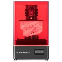 ELEGOO Saturn S MSLA Resin 3D Printer 4K Monochrome LCD Matrix UV LED Light Source Fast Printing 196mmx122mmx210m