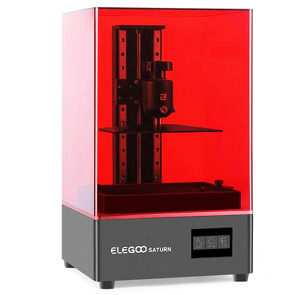 ELEGOO Saturn S MSLA Resin 3D Printer 4K Monochrome LCD Matrix UV LED Light Source Fast Printing 196mmx122mmx210m - Image 3