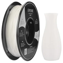 ERYONE TPU Filament For 3D Printer 1.75mm Tolerance 0.03mm 0.5kg (1.1 LB) / Spool - White