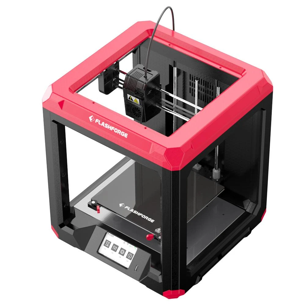 Flashforge Finder 3 3D Printer, Direct Extruder, Assisted Leveling, WiFi Support, 0.2mm Precision, 4.3-inch Screen, 190*195*200mm - Image 3