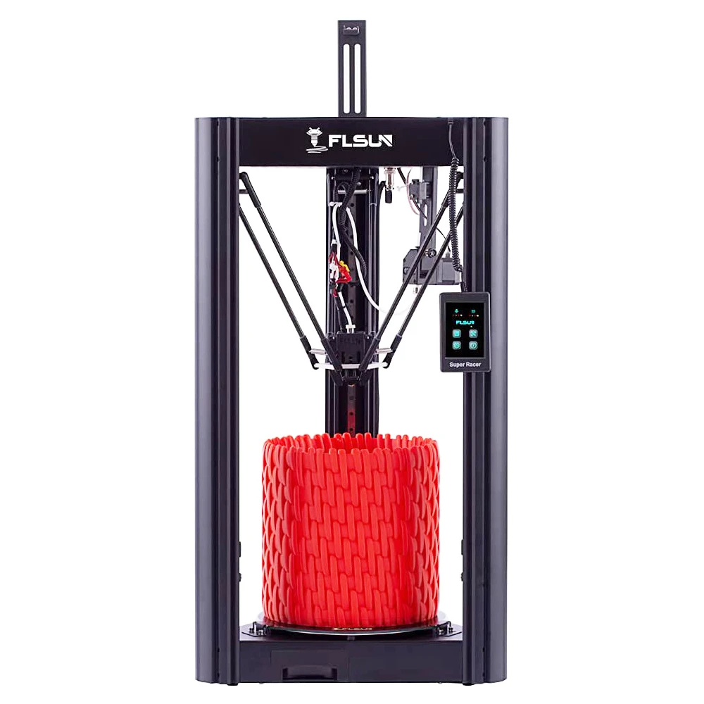FLSUN SR 3D Printer, Pre-assembled, Dual Drive Extruder, Auto Levelling, 150mm/s-200mm/s Fast Printing, Capacitive Touch Screen, 260mm X330mm