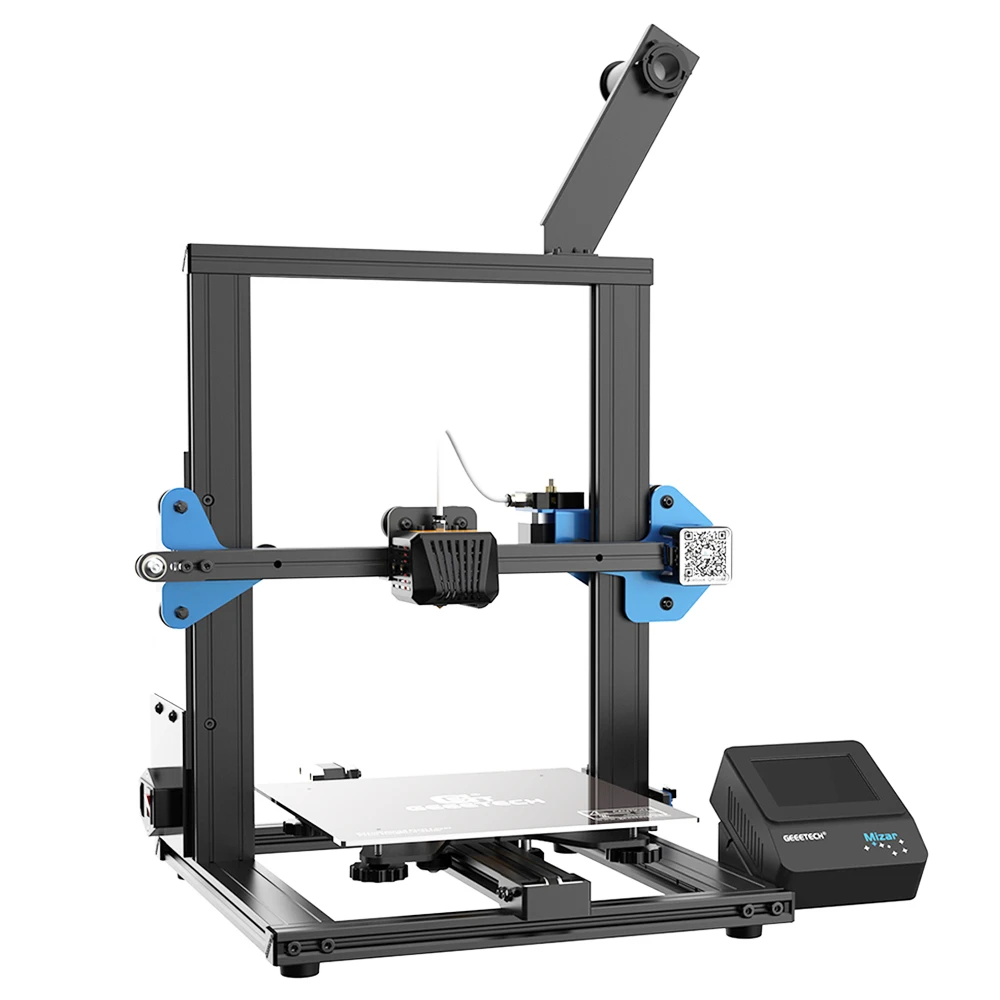 Geeetech Mizar DIY 3D Printer, Auto Leveling, Resume Print, 3.5-inch Color Touch Screen, TMC2208 Silent Drivers, 220*220*260mm - Image 3