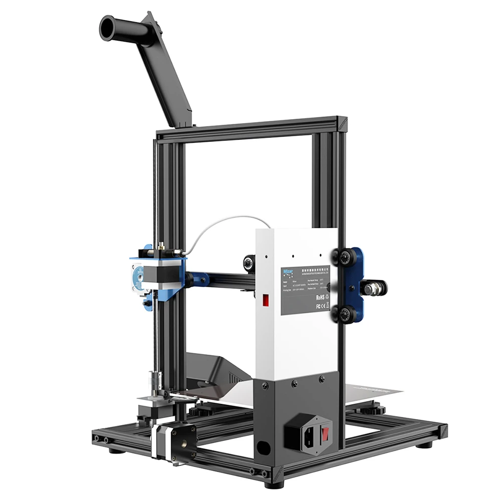 Geeetech Mizar DIY 3D Printer, Auto Leveling, Resume Print, 3.5-inch Color Touch Screen, TMC2208 Silent Drivers, 220*220*260mm - Image 4
