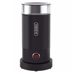HiBREW M1A 450W Milk Frother Foaming Machine, Chocolate Mixer Cold/Hot Latte Cappuccino, Fully Auto Milk Warmer - Black