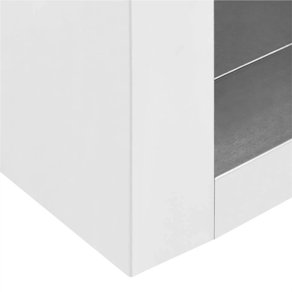 Kitchen Wall Cabinet 150x40x50 Cm Stainless Steel - Image 6