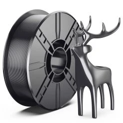 Labists Premium 3D Printer PLA Filament 1.75mm Diameter, 1 Spool / 0.25KG - Black