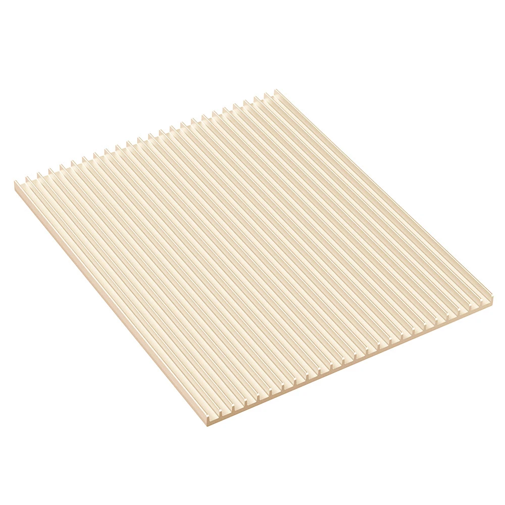 LaserPecker 2 Aluminum Alloy Cutting Plate, 12*15*0.8cm - Golden