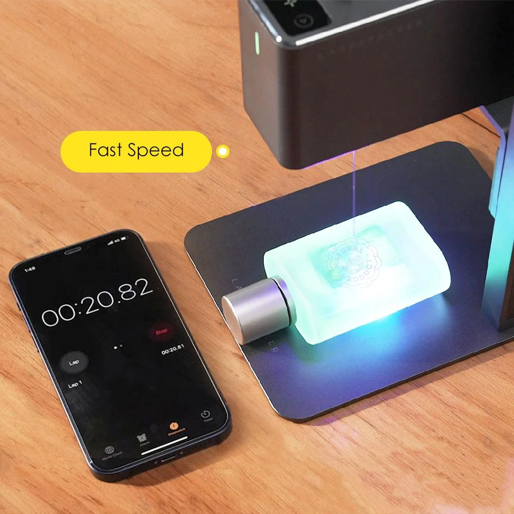 LaserPecker 2 Handheld Laser Engraver Cutter, US Plug - Image 5