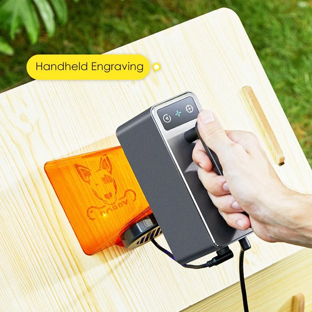 LaserPecker 2 Pro Handheld Laser Engraver And Cutter With Auxiliary Booster, AU Plug - Image 6
