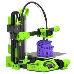 Lerdge IX 3D Printer Kit, Auto Leveling, 0.1mm Printing Accuracy, 200mm/s Printing Speed, PEI Flexible Sheet, 3.5 Inch IPS Touch Screen, TMC2226 Silent Driver, Resume Printing, Full-Metal Extruder, 180*180*180mm - Green