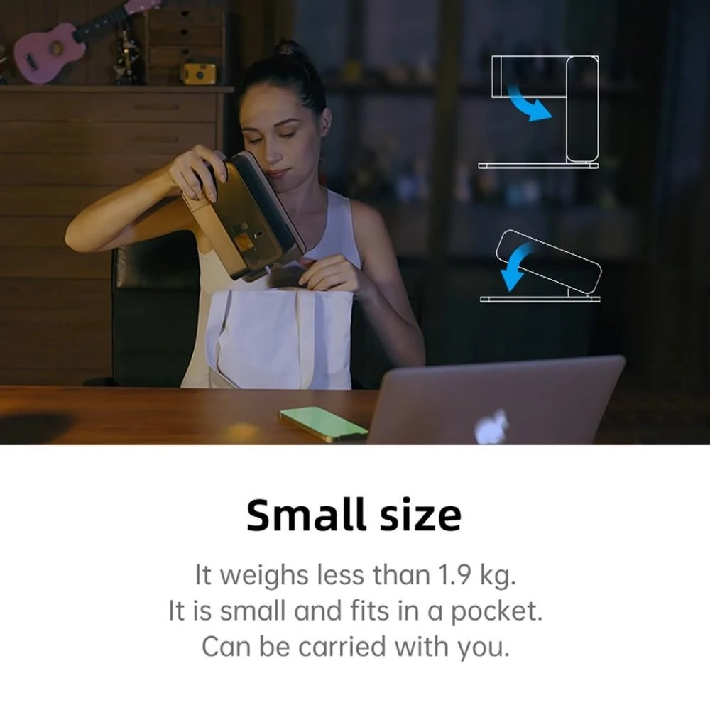 MR CARVE C1 Folding Laser Engraver, 10W Laser Power, Auto Focus, 0.05mm Engraving Accuracy, 600mm/s, 80*80mm, Wireless App Connection - UK Plug - Image 5