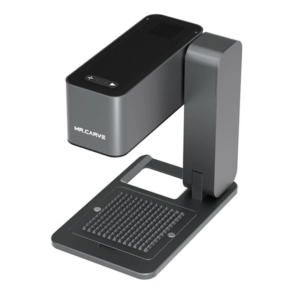 MR CARVE C1 Folding Laser Engraver, 10W Laser Power, Auto Focus, 0.05mm Engraving Accuracy, 600mm/s, 80*80mm, Wireless App Connection - UK Plug - Image 2