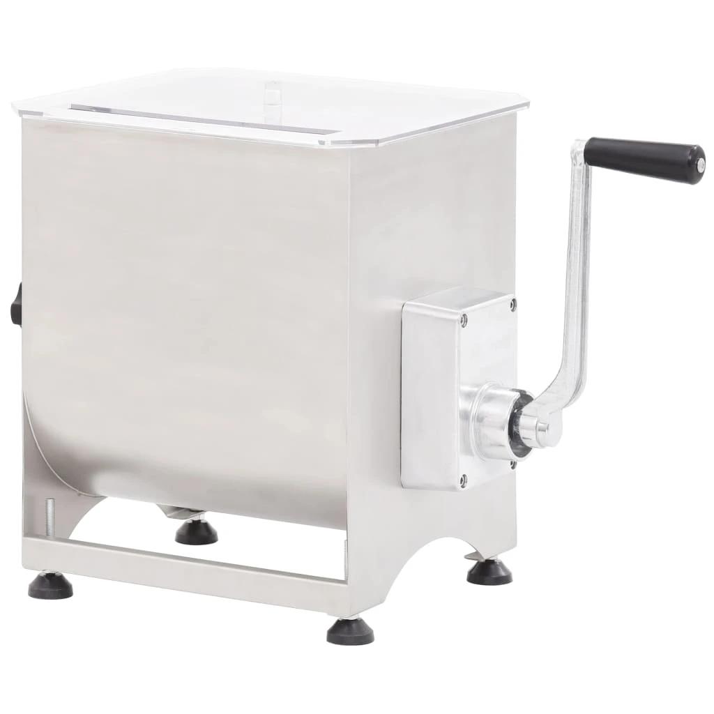 Meat Mixer With Gear Box 44 L Silver Stainless Steel - Image 3