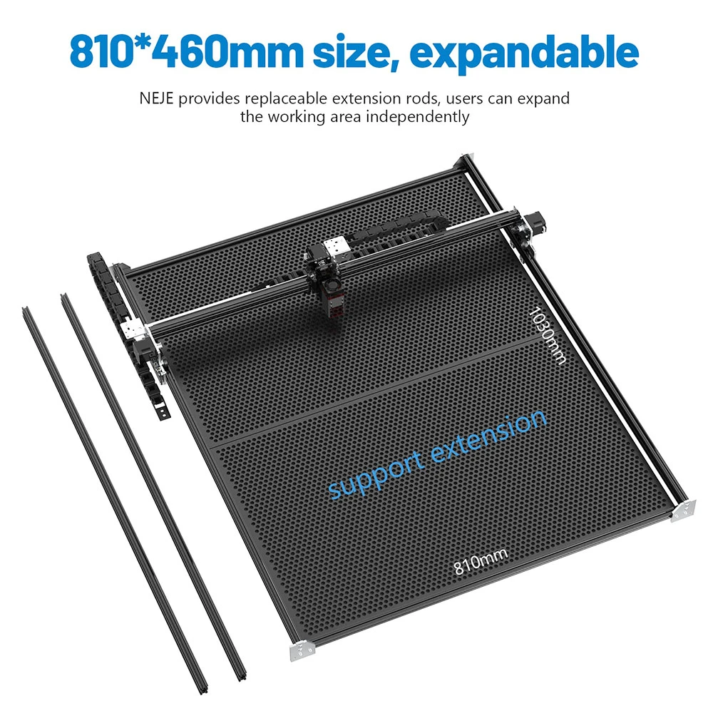 NEJE YC1150 Y Axis Expansion Kit, 1150mm, Compatible With NEJE 3 Max / 3 Pro / 2S Max - Image 5