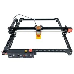 ORTUR Laser Master 2 Pro S2 LF 5.5W Laser Engraver Cutter, 10,000mm/min, Flame Detector, Emergency Stop, 32Bit Motherboard, Engraving Area 400mm*400mm