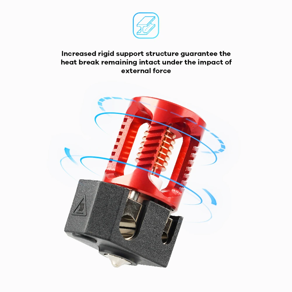 Phaetus X Voron HF Hotend, Thermal Insulation, 500 Celsius Degrees Temperature Resistance, For Normal 3D Printers, Compatible With PLA, ABS, PETG, TPU, PP, PC, Nylon, PEEK, PEI And Composite Materials - Image 3