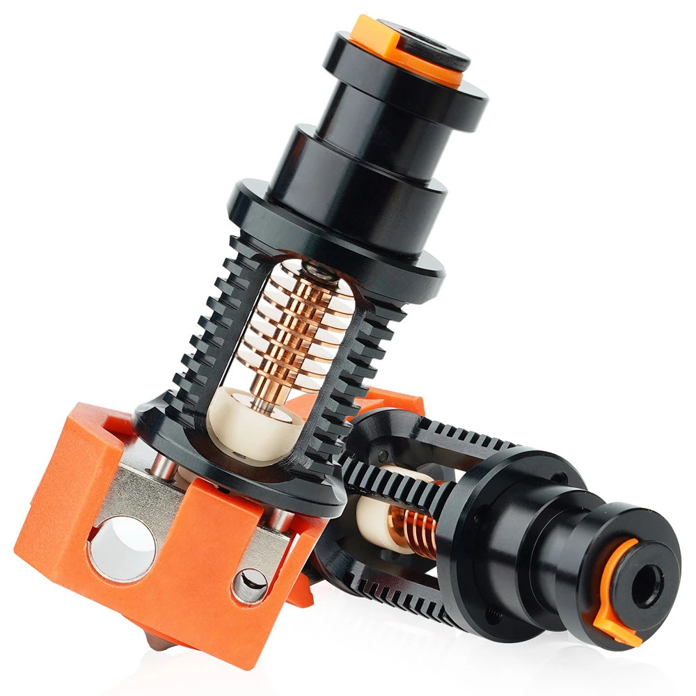 Phaetus Dragon Hotend High Flow Edition, For Normal FDM 3D Printers, 500 Celsius Degrees Temperature Resistance, Compatible With All Filaments, PLA, ABS, PETG, TPU, PP, PC, Nylon, PEEK, PEI And Composite Materials, Black