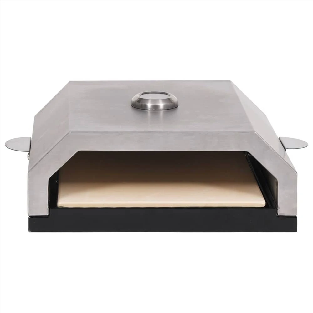 Pizza Oven With Ceramic Stone For Gas Charcoal BBQ - Image 6