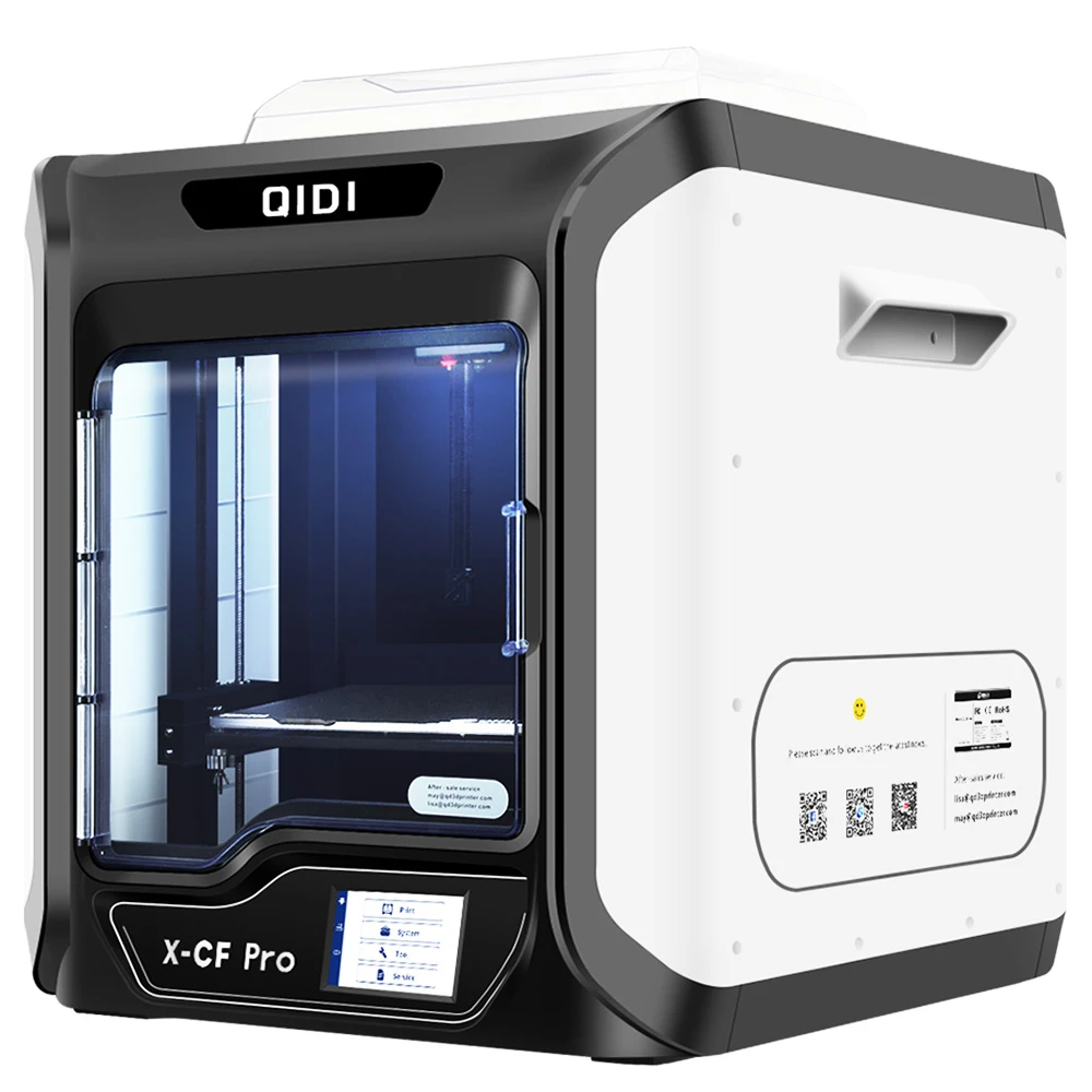 QIDI TECH X-CF Pro Carbon Fiber Nylon 3D Printer, Auto Leveling, Dual Z Axis, TMC2209 Driver, PEI Plate - Image 4