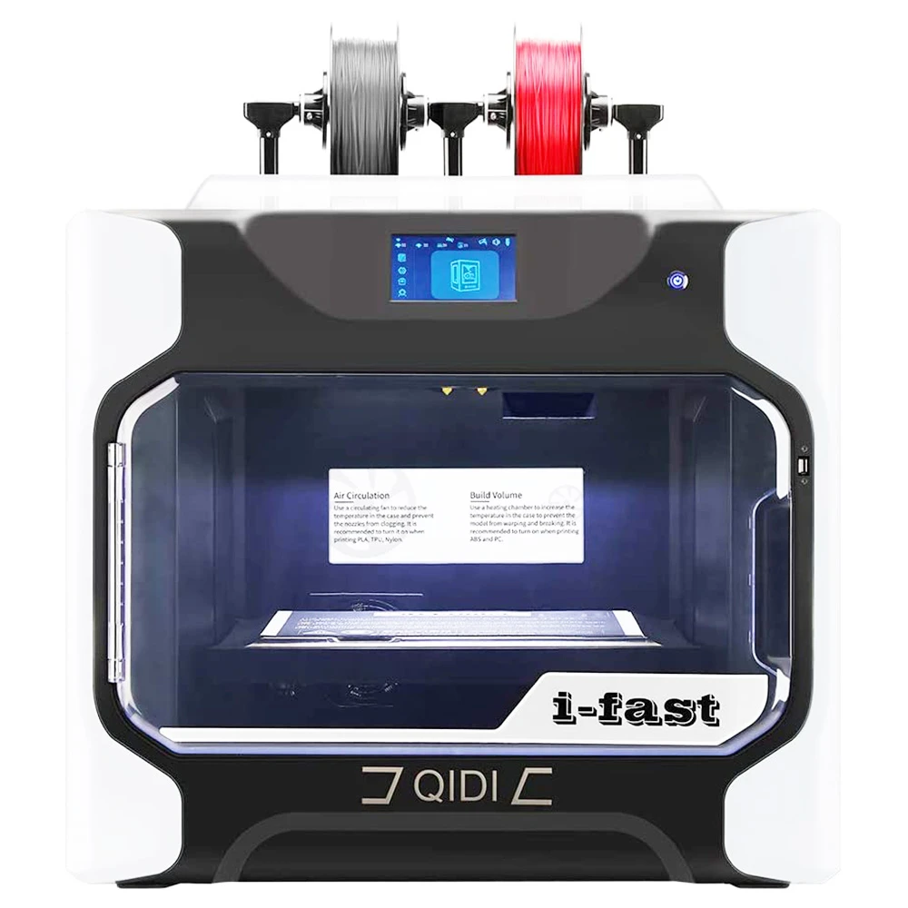 QIDI I Fast 3D Printer, Industrial Grade Structure, Dual Extruder For Fast Printing, 360x250x320mm - Image 2