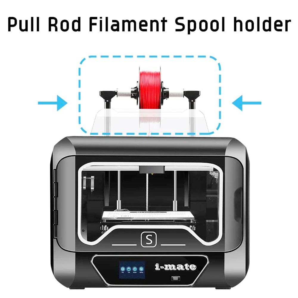 QIDI I Mates 3D Printer, All Metal Frame, Fully Closed Structure, 0.2mm Precision Extruder, 260x200x200mm - Image 4