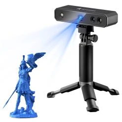 Revopoint MINI 3D Scanner Standard Edition, 0.02mm Precision, 0.05mm Point Distance, 10fps Scan Speed, Mini Turntable