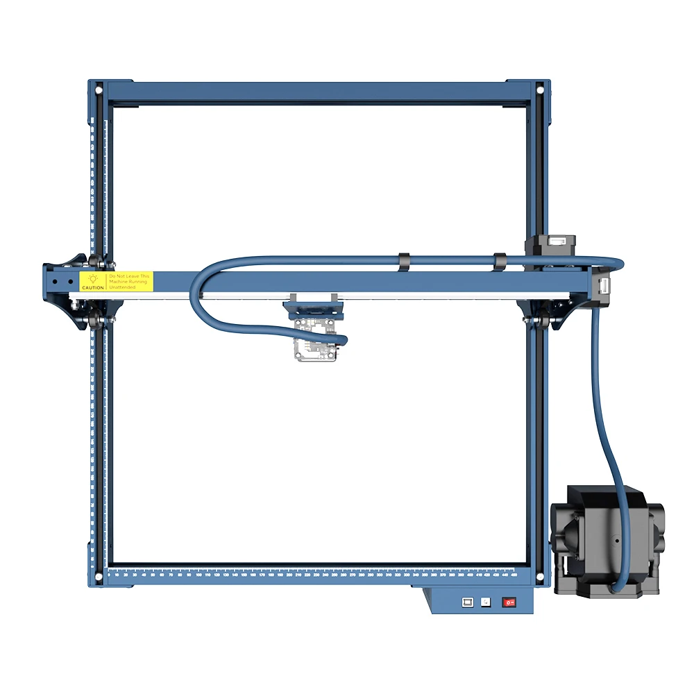 SCULPFUN S30 5W Laser Engraver Cutter, Automatic Air-assist, 0.06*0.06mm Laser Focus, 32-bit Motherboard, Replaceable Lens, Engraving Size 410*400mm, Expandable To 935*905mm - Image 3