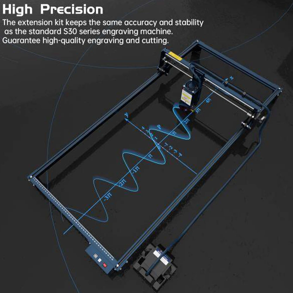 SCULPFUN S30 Series X And Y Axis Expansion Kit, Engraving Area Expandable To 400*935mm - Image 4