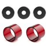 SCULPFUN S9 Original Lens Set, 3Pcs Lens + 2Pcs Red Acrylic Covers, Highly Transparent, Anti-oil, Anti-Smoke