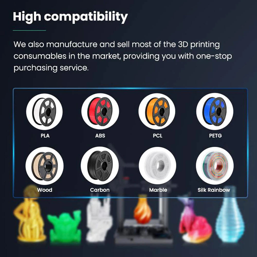 Sunlu Terminator3 3D Printer, Up To 250mm/s, Magnetic Build Plate, 220*220*250cm - Image 6