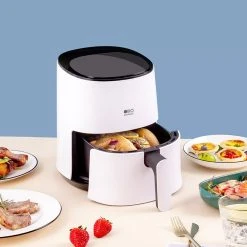 Silencare Air Fryer 3L Capacity Toaster Oven Countertop Oven Combo, Reheat, Bake, Grill, Oil Free Fry