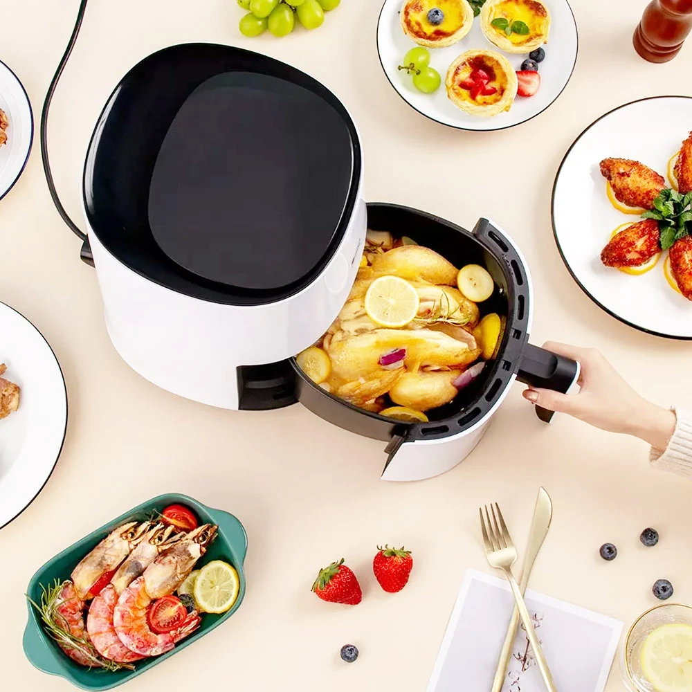 Silencare Air Fryer 3L Capacity Toaster Oven Countertop Oven Combo, Reheat, Bake, Grill, Oil Free Fry - Image 2