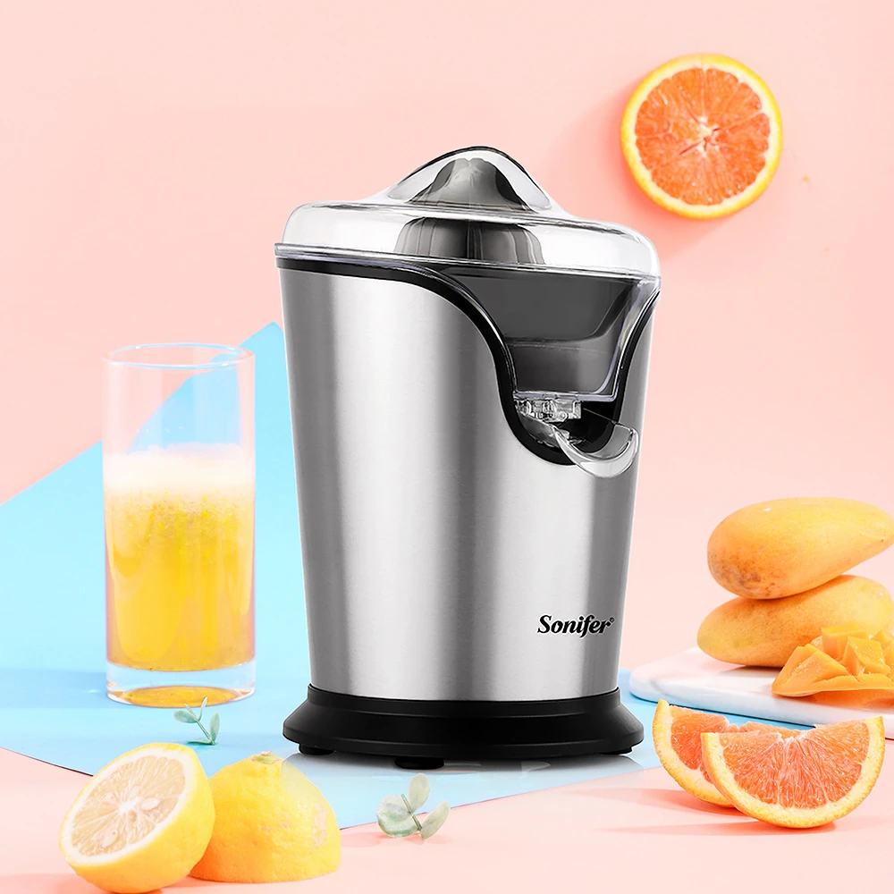 Sonifer SF5526 100W Citrus Press Juicer, Stainless Steel Orange Juice Maker Extractor, Lemon Pomegranate Fruit Squeezer - Image 5