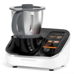 TOKIT Omni Cook Automatic Cooking Robot Household Smart Chief Machine 1700W 2.2L Capacity 21 Functions Lampblack Free Cloud Recipes - UK Plug