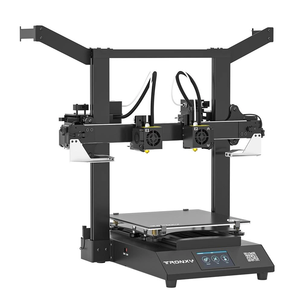 TRONXY Gemini XS Dual Extruder 3D Printer, Auto Leveling, USB Connection, Duplication Printing, Support Soluble, Color Touch Screen, 255x255x260mm - Image 5